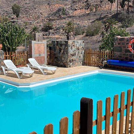 Casa Rural La Limera Con Piscina Privada Santa Lucia Eksteriør billede