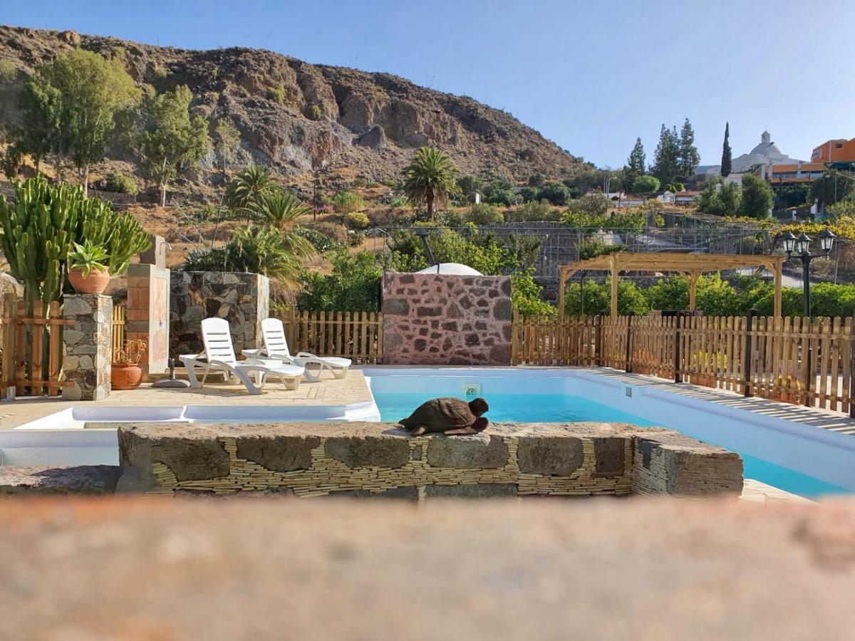 Casa Rural La Limera Con Piscina Privada Santa Lucia Eksteriør billede