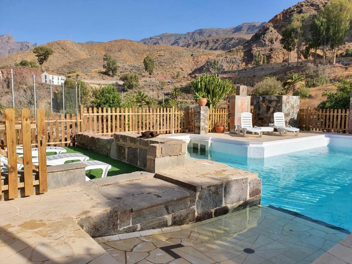 Casa Rural La Limera Con Piscina Privada Santa Lucia Eksteriør billede