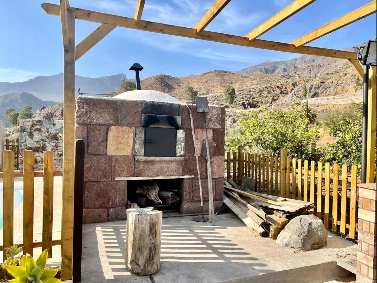 Casa Rural La Limera Con Piscina Privada Santa Lucia Eksteriør billede