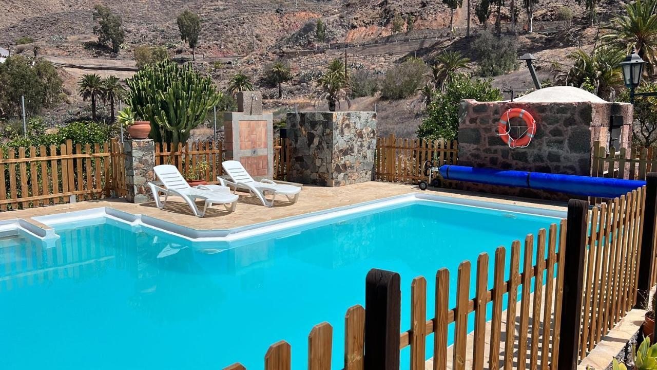 Casa Rural La Limera Con Piscina Privada Santa Lucia Eksteriør billede