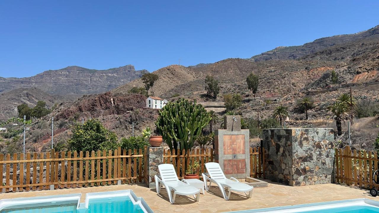 Casa Rural La Limera Con Piscina Privada Santa Lucia Eksteriør billede